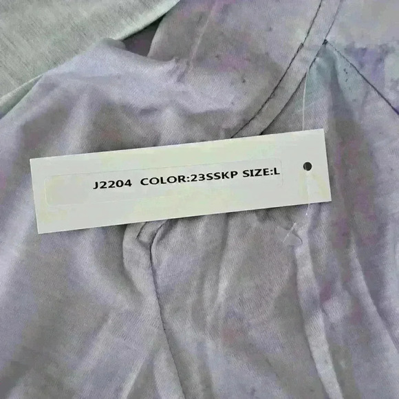 3 Potato Open Cardigan - Colors: Lavenders, Greens, Browns - Size: L - Picture 6 of 7